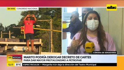 Marito podría derogar decreto de Cartes para dar mayor protagonismo a Petropar