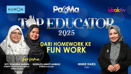 KUMON DARI HOMEWORK KE FUN WORK | TOP EDUCATOR PA&MA 2025