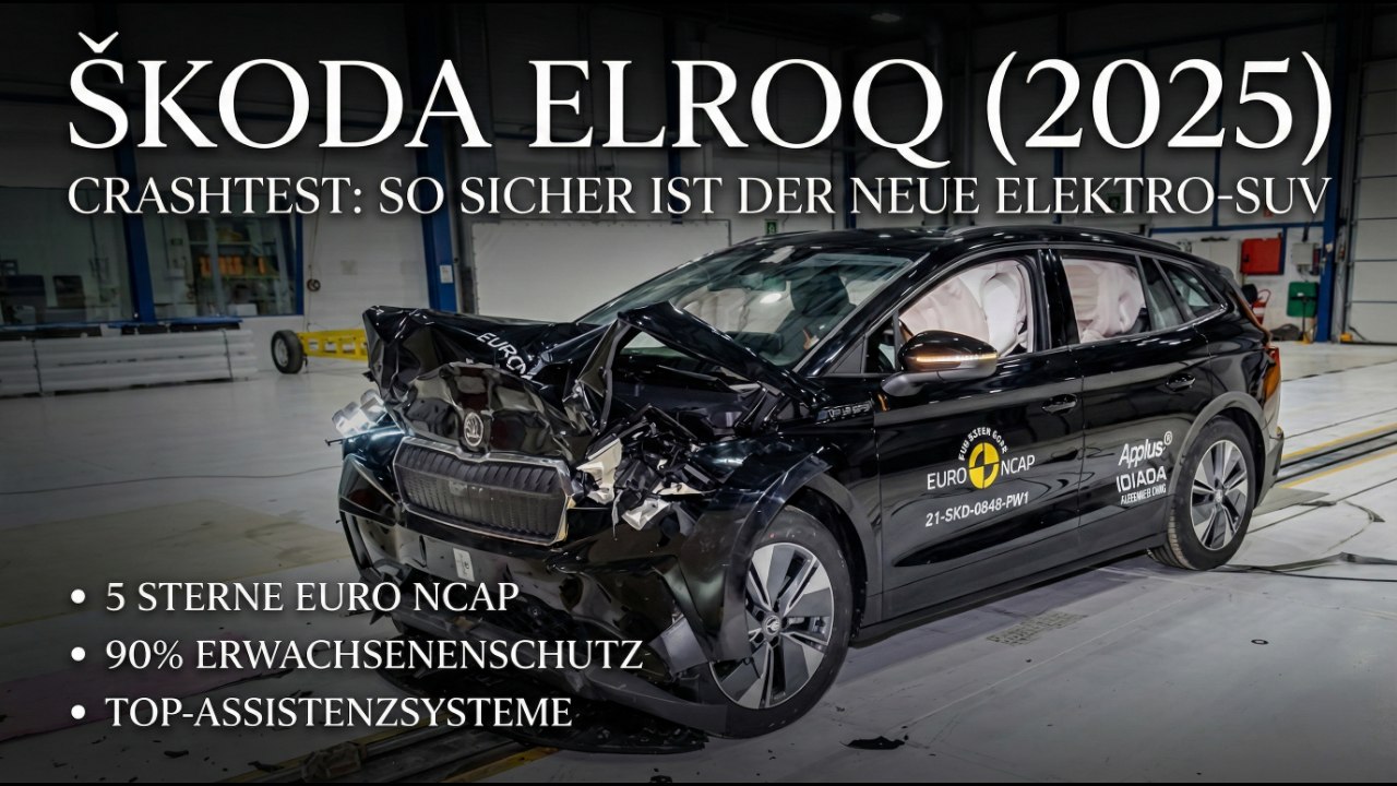 Škoda Elroq 2025 im Test – E-SUV mit Top-Sicherheit?