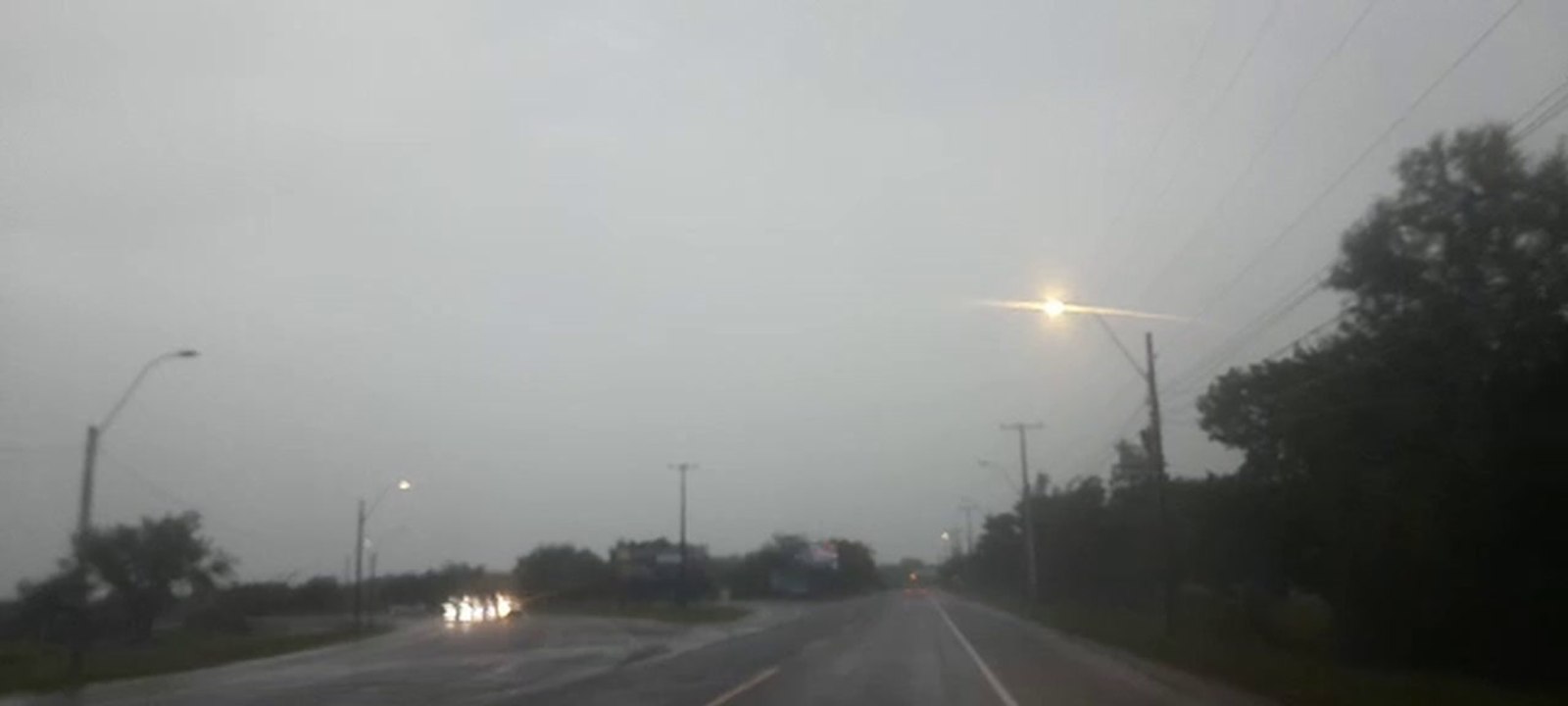 Las lluvias traen un brusco descenso de temperatura.