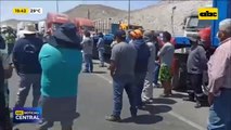 Paro de camioneros en Perú