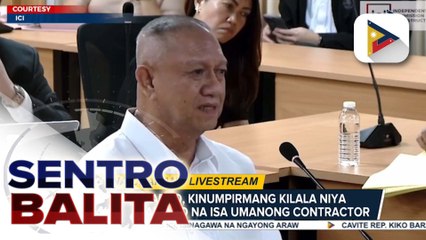 Pagdinig ng ICI ngayong araw, naka-livestream na; Laguna Rep. Agarao, humarap sa imbestigasyon | ulat ni Rod Lagusad