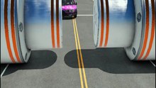 Cars vs Bollards - Beamng Drive