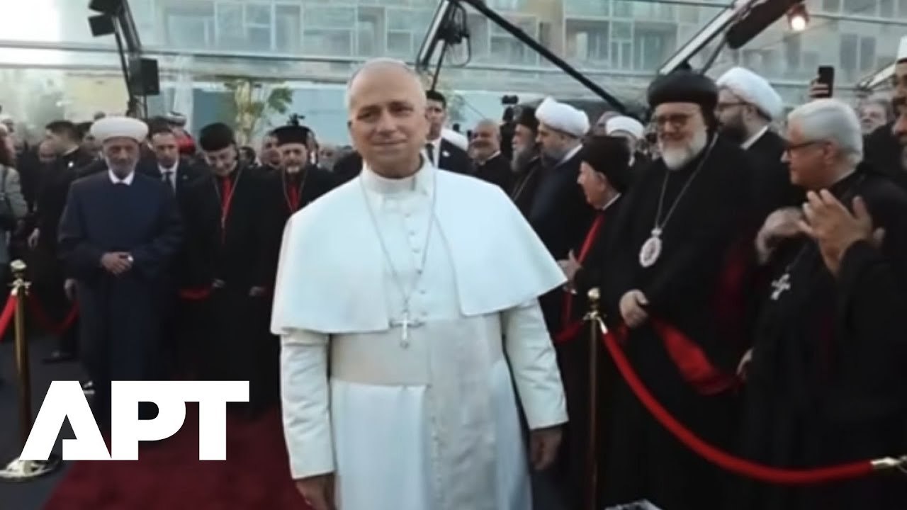 Pope Leo Arrives At Martyrs’ Square In Beirut For Major Interreligious Gathering | APT