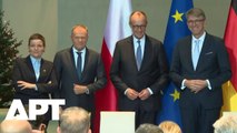 WATCH FULL: Merz Pledges Germany Will Stand Firmly with Poland Against Moscow | APT