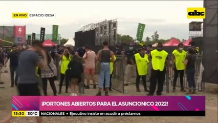 Portones abiertos para el Asunciónico 2022