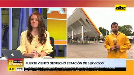 Lo que la tormenta dejó: árboles caídos, techos desmoronados y tránsito complicado