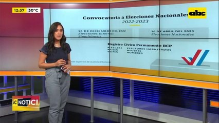 Convocatoria a elecciones nacionales 2022-2023