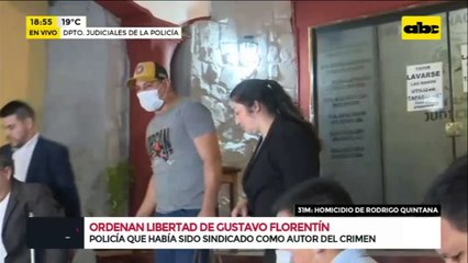 Suboficial Gustavo Florentín en libertad