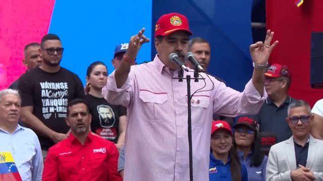 Maduro: No queremos la paz de los esclavos ni de las colonias