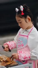 Mocked As Trash,Little Girl Magically Cure Anorexic Billionaire With A Chicken! Now All CEO Line Up!