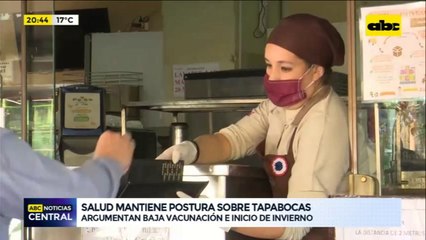 Sequera dice que no es momento de dejar los tapabocas
