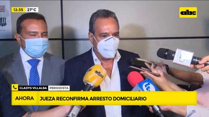 Jueza reconfirma arresto domiciliario para el gobernador Hugo Javier