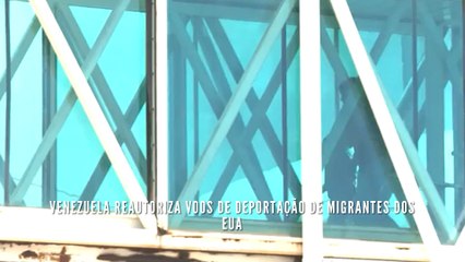 Venezuela reautoriza voos de deportação de migrantes dos EUA