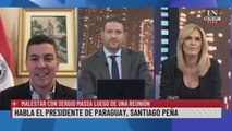 Peña insistió ante medio argentino que en reunión con Massa se habló de suspensión del cobro de peaje
