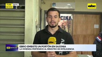 Video: Conductora alcoholizada embistió en una vivienda