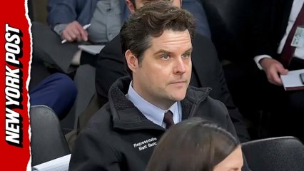 Disgraced ex-Rep. Matt Gaetz sports unbelievable jacket to Department of War briefing