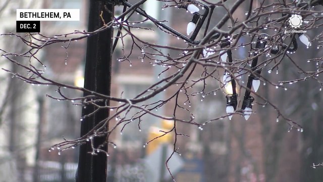 Wintry mix creating messy conditions across northeastern Pennsylvania