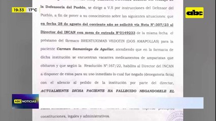 Video: paciente fallece por aparente falta de medicamentos