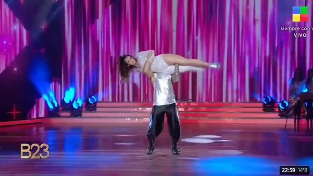 Lali González debutó en el Bailando de Argentina