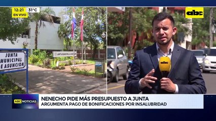Video: Nenecho pide más presupuesto a Junta