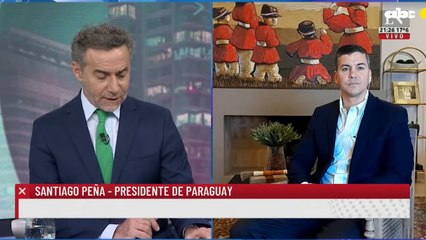 Santiago Peña a los argentinos sobre Hidrovía y Yacyretá