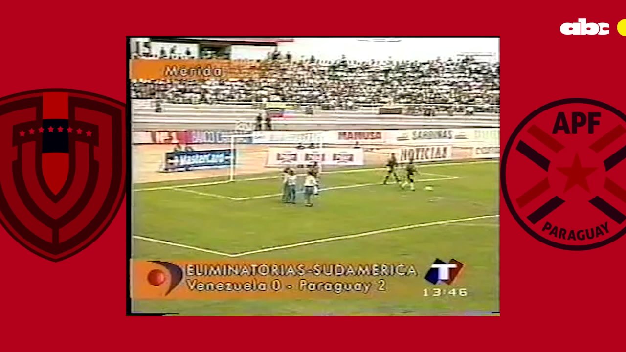 La victoria de Paraguay 2-0 sobre Venezuela para el Mundial Francia 1998