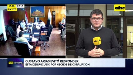 Gustavo Arias Evitó Responder