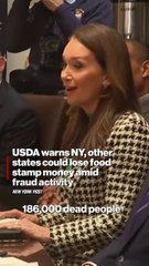 USDA warns NY, other states could lose food stamp money amid fraud-reporting