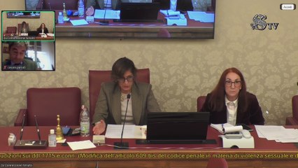 Roma - Modifica codice penale in materia di violenza sessuale e libera manifestazione del consenso (02.12.25)