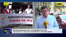 Video: Exigen salida de los 3 consejeros del IPS
