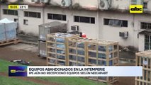 Video: empresa retiró los equipos del predio del IPS