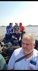 Gremialistas Cruzan En Lancha Al Lado Argentino -  Suspensión De Cruce De Balsa En Itá Enramada