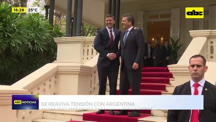 Se reaviva tensión con Argentina: Sergio Massa reclamó deuda paraguaya por Yacyretá