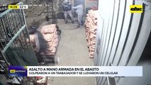 Video: asalto a mano armada en el mercado de Abasto