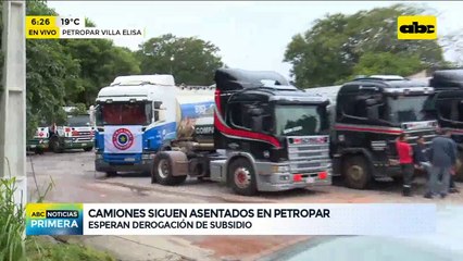 Subsidio a combustibles: Camioneros en vigilia sobre decisión del Ejecutivo