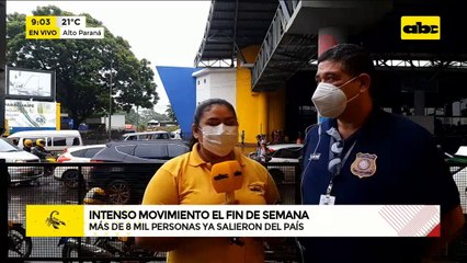 Semana Santa: Intenso movimiento en el Alto Paraná