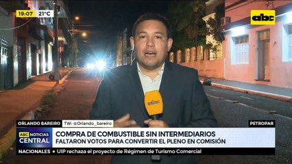 Faltaron votos para convertir el pleno en comisión y tratar compra de combustible sin intermediarios