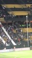 La pelea entre hinchas de Olimpia en Montevideo