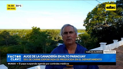 Auge de la ganadería en Alto Paraguay, 33% de carne exportada es producida en el departamento