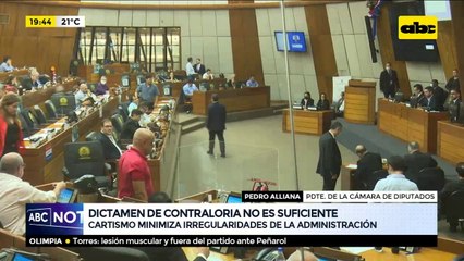 Pedro Alliana y su postura sobre la intervención de Guairá