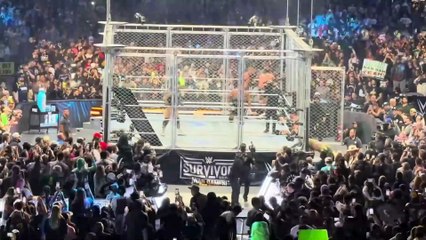 Jey Uso ENTERS WarGames, Destroys The Vision - WWE Survivor Series 11/29/25