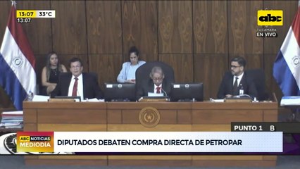 Congreso sanciona proyecto de ley que facilita a Petropar compra de combustible sin mediadores