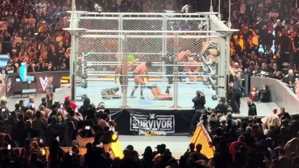 Bronson Reed Enters WarGames, Destroys Everyone - WWE Surivor Series 11/29/25