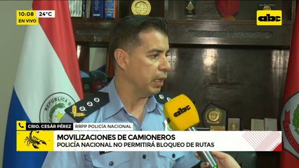Movilizaciones de camioneros