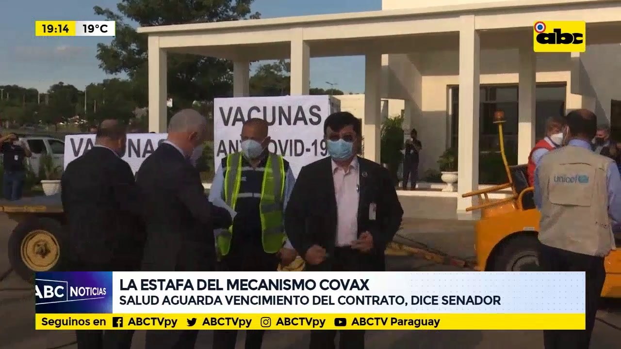 La "estafa" del mecanismo Covax:  Salud aguarda vencimiento del contrato, dice senador