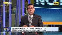 Fue para una cirugía y perdió el riñón, Clínicas abre investigación interna sobre el caso