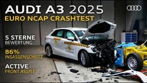 Neuer Audi A3 (2025) im Euro NCAP: Stärken & Schwächen im Überblick