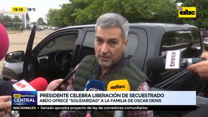 Mario Abdo sobre el secuestro en San Pedro