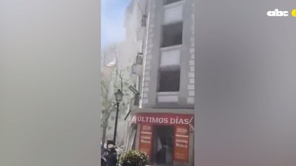 18 heridos y dos Desaparecidos por la explosión de un edificio en Madrid